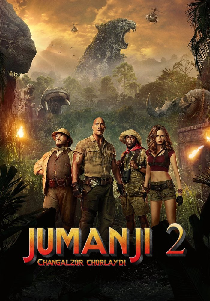 Jumanji 2: Changalzor chorlaydi -  Welcome to the Jungle